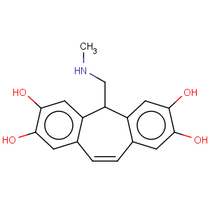 CAS No:481-90-3 5-[(methylamino)methyl]-5h-dibenzo[a,d]cycloheptene-2,3,7,8-tetrol