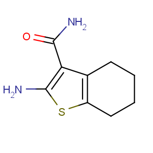 CAS No:4815-28-5 2-amino-4,5,6,7-tetrahydro-1-benzothiophene-3-carboxamide