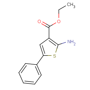 CAS No:4815-34-3 ethyl 2-amino-5-phenylthiophene-3-carboxylate