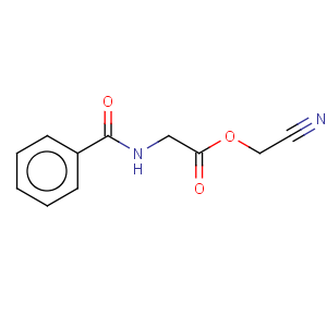 CAS No:4816-94-8 Glycine, N-benzoyl-,cyanomethyl ester