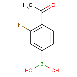 CAS No:481725-35-3 (4-acetyl-3-fluorophenyl)boronic acid