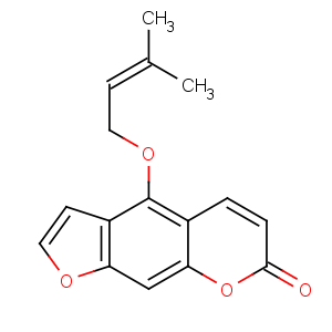 CAS No:482-45-1 4-(3-methylbut-2-enoxy)furo[3,2-g]chromen-7-one