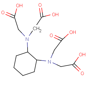 CAS No:482-54-2 2-[[2-[bis(carboxymethyl)amino]cyclohexyl]-(carboxymethyl)amino]acetic<br />acid