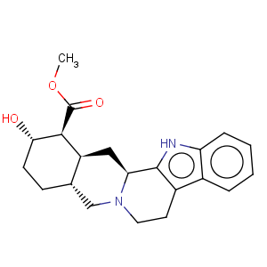 CAS No:483-10-3 Yohimban-16-carboxylicacid, 17-hydroxy-, methyl ester, (16b,17a)-