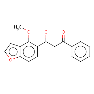 CAS No:484-33-3 1,3-Propanedione,1-(4-methoxy-5-benzofuranyl)-3-phenyl-
