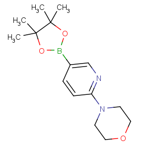 CAS No:485799-04-0 4-[5-(4,4,5,5-tetramethyl-1,3,<br />2-dioxaborolan-2-yl)pyridin-2-yl]morpholine