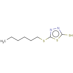 CAS No:4858-28-0 5-Hexylthio-1,3,4-thiadiazole-2-thiol