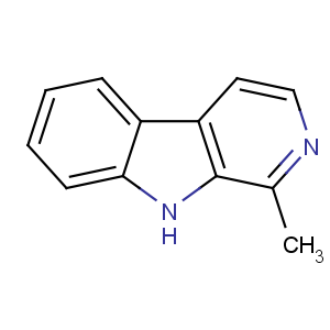 CAS No:486-84-0 1-methyl-9H-pyrido[3,4-b]indole