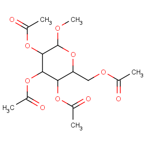 CAS No:4860-85-9 (3,4,5-triacetyloxy-6-methoxyoxan-2-yl)methyl acetate