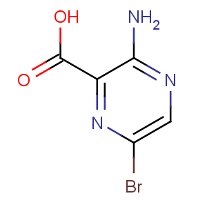 CAS No:486424-37-7 3-amino-6-bromopyrazine-2-carboxylic acid