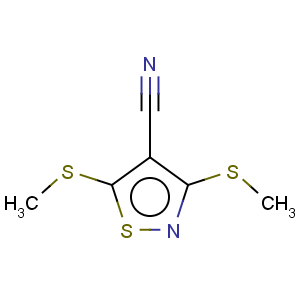 CAS No:4886-13-9 4-Isothiazolecarbonitrile,3,5-bis(methylthio)-