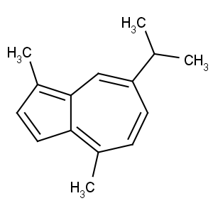 CAS No:489-84-9 1,4-dimethyl-7-propan-2-ylazulene