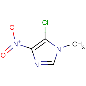 CAS No:4897-25-0 5-chloro-1-methyl-4-nitroimidazole