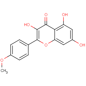 CAS No:491-54-3 3,5,7-trihydroxy-2-(4-methoxyphenyl)chromen-4-one