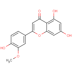 CAS No:491-71-4 5,7-dihydroxy-2-(4-hydroxy-3-methoxyphenyl)chromen-4-one