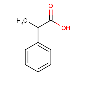 CAS No:492-37-5 2-phenylpropanoic acid
