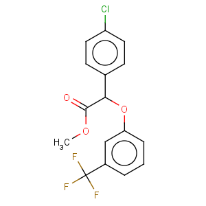 CAS No:4925-90-0 methyl 4-chlorophenyl-[3-(trifluoromethyl)phenoxy]acetate