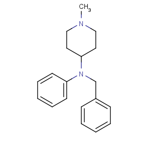 CAS No:4945-47-5 N-benzyl-1-methyl-N-phenylpiperidin-4-amine
