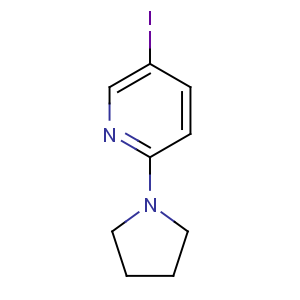 CAS No:494771-62-9 5-iodo-2-pyrrolidin-1-ylpyridine