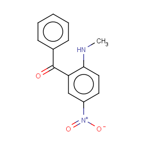 CAS No:4958-56-9 Methanone,[2-(methylamino)-5-nitrophenyl]phenyl-