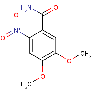 CAS No:4959-60-8 4,5-dimethoxy-2-nitrobenzamide