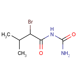 CAS No:496-67-3 2-bromo-N-carbamoyl-3-methylbutanamide