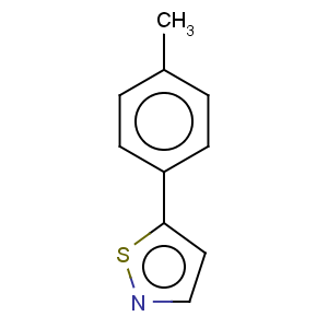 CAS No:49602-75-7 Isothiazole,5-(4-methylphenyl)-