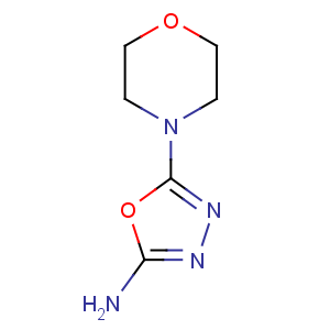 CAS No:496057-17-1 5-morpholin-4-yl-1,3,4-oxadiazol-2-amine