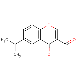 CAS No:49619-58-1 4-oxo-6-propan-2-ylchromene-3-carbaldehyde