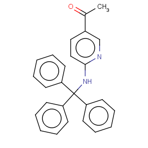 CAS No:49647-11-2 Ethanone,1-[6-[(triphenylmethyl)amino]-3-pyridinyl]-