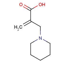 CAS No:4969-03-3 2-(piperidin-1-ylmethyl)prop-2-enoic acid