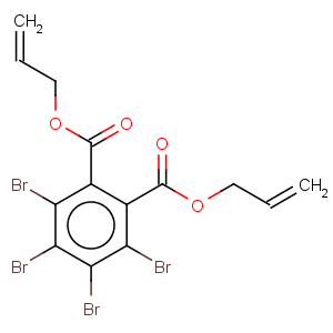 CAS No:49693-09-6 1,2-Benzenedicarboxylicacid, 3,4,5,6-tetrabromo-, 1,2-di-2-propen-1-yl ester