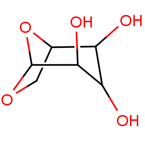 CAS No:498-07-7 (1R,2S,3S,4R,5R)-6,8-dioxabicyclo[3.2.1]octane-2,3,4-triol