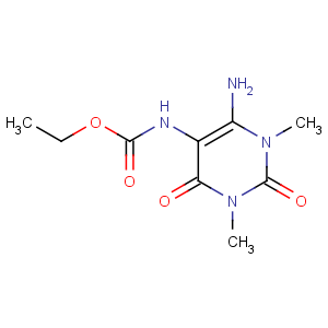 CAS No:49810-21-1 ethyl N-(4-amino-1,3-dimethyl-2,6-dioxopyrimidin-5-yl)carbamate