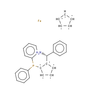 CAS No:498580-48-6 (r)-(-)-alpha-[(s)-2-(diphenylphosphino)ferrocenyl]benzylamine