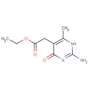 CAS No:499209-19-7 ethyl 2-(2-amino-6-methyl-4-oxo-1H-pyrimidin-5-yl)acetate