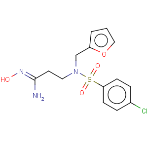 CAS No:499769-99-2 3-[[(4-Chlorophenyl)sulfonyl](2-furylmethyl)amino]-N'-hydroxypropanimidamide