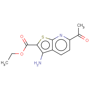 CAS No:499771-18-5 ethyl 6-acetyl-3-aminothieno[2,3-b]pyridine-2-carboxylate