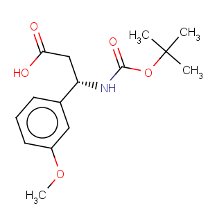 CAS No:499995-77-6 (s)-boc-3-methoxy-beta-phe-oh