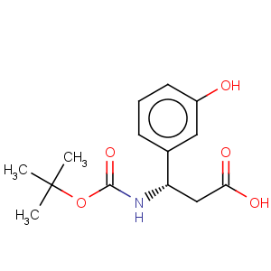 CAS No:499995-79-8 boc-(s)-3-amino-3-(3-hydroxy-phenyl)-propionic acid
