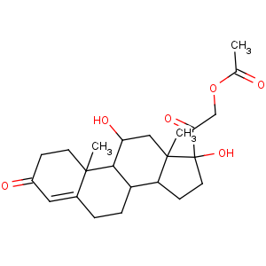 CAS No:50-03-3 [2-[(8S,9S,10R,11S,13S,14S,17R)-11,17-dihydroxy-10,13-dimethyl-3-oxo-2,<br />6,7,8,9,11,12,14,15,<br />16-decahydro-1H-cyclopenta[a]phenanthren-17-yl]-2-oxoethyl] acetate