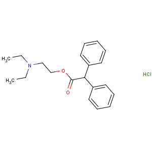 CAS No:50-42-0 2-(diethylamino)ethyl 2,2-diphenylacetate