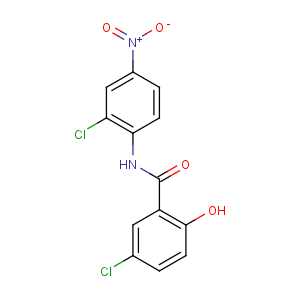 CAS No:50-65-7 5-chloro-N-(2-chloro-4-nitrophenyl)-2-hydroxybenzamide