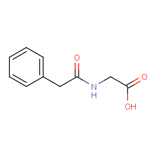 CAS No:500-98-1 2-[(2-phenylacetyl)amino]acetic acid