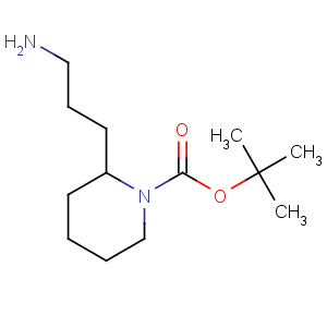 CAS No:500027-51-0 2-(3-AMINO-PROPYL)-PIPERIDINE-1-CARBOXYLIC ACID TERT-BUTYL ESTER