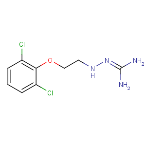CAS No:5001-32-1 2-[2-(2,6-dichlorophenoxy)ethylamino]guanidine