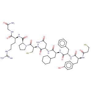 CAS No:500170-27-4 (Deamino-Cys1,beta-cyclohexyl-Ala4,Arg8)-Vasopressin