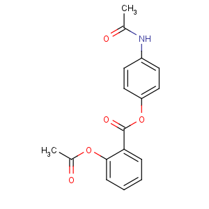 CAS No:5003-48-5 (4-acetamidophenyl) 2-acetyloxybenzoate