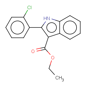 CAS No:500592-32-5 ETHYL 2-(2-CHLOROPHENYL)-2,3-DIHYDRO-INDOLE-3-CARBOXYLATE