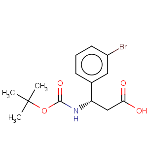 CAS No:500770-76-3 boc-(s)-3-amino-3-(3-bromo-phenyl)-propionic acid